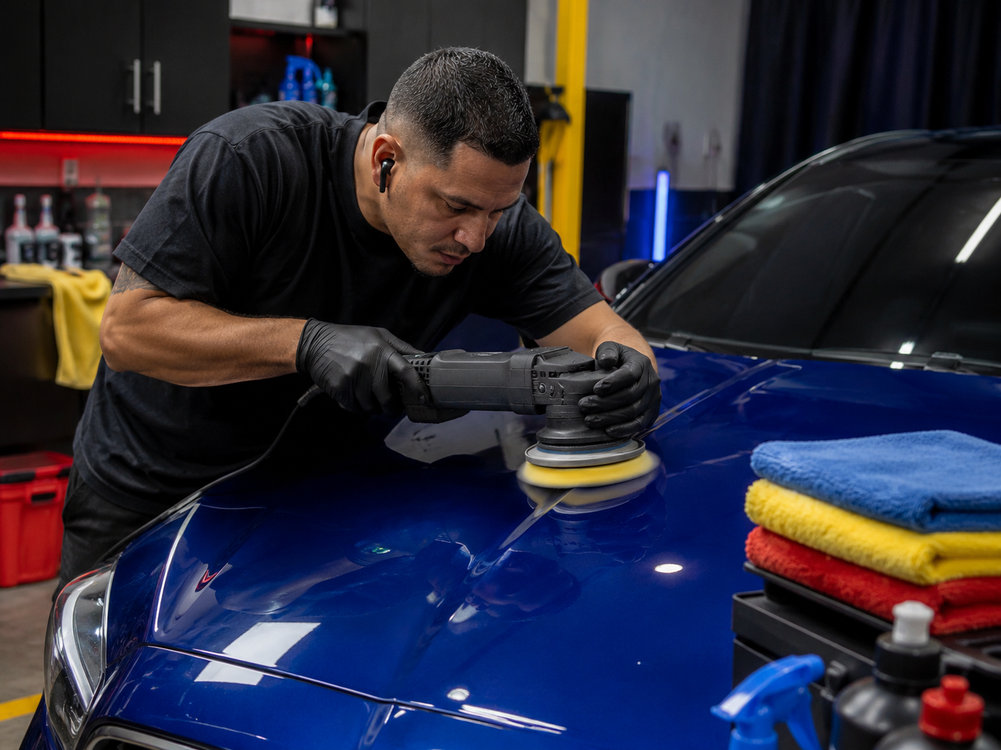 Bumper and panel repair visual