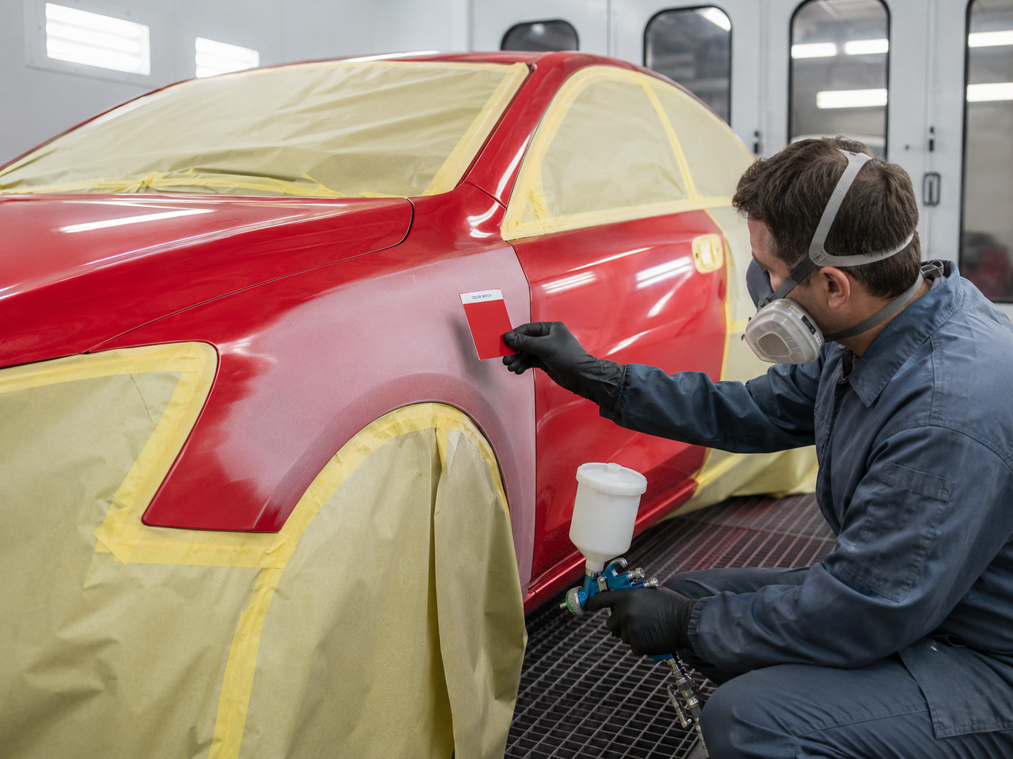 Professional body shop repair