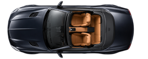 Top view car graphic for Auto Paint and Color Match page